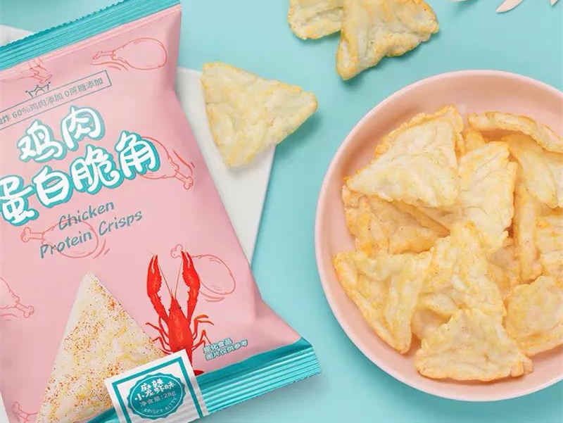 脆脆猫上新:彩虹蔬菜米饼、藜麦蛋白脆片、美式玉米脆角和鸡肉蛋白脆角