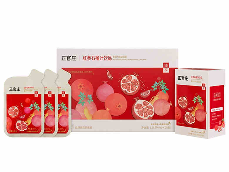正官庄红参石榴汁——打造健康时尚的生活食尚