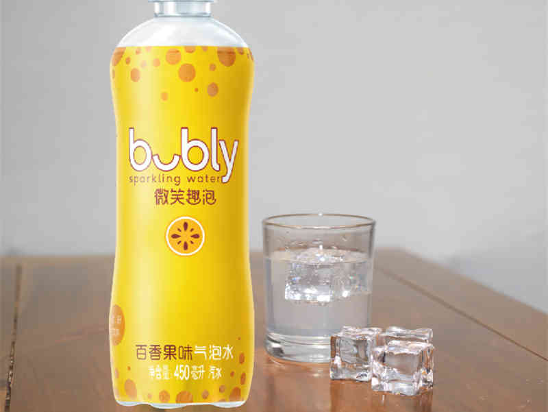 百事bubly微笑趣泡气泡水上市,表现值得期待