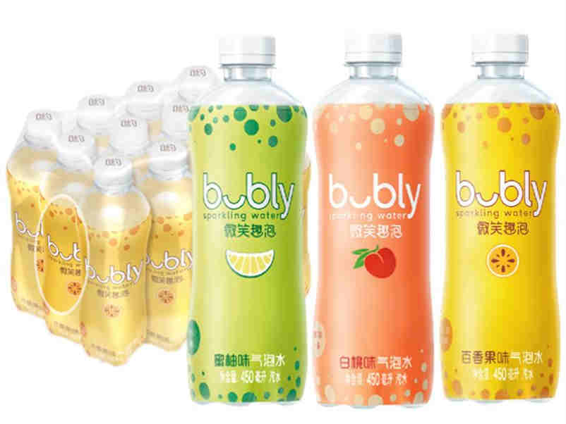 百事气泡水bubly微笑趣泡登陆中国,或将给行业带来新变局