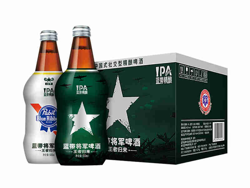蓝带啤酒此X酒鬼花生,抓住年轻消费者的眼球