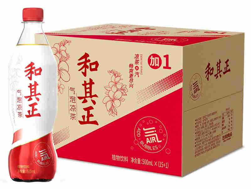 “气泡水”的风刮进了凉茶界,其正居然推出了“凉茶可乐”