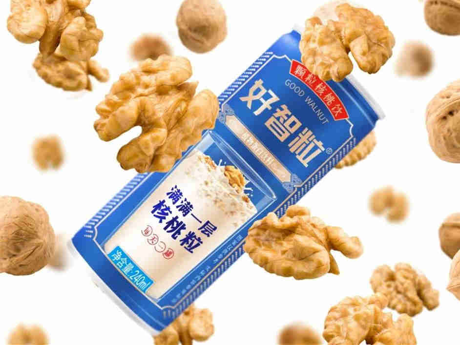 好智粒剑指新一代植物蛋白营养新爆款，核桃乳市场涌现颠覆性机会