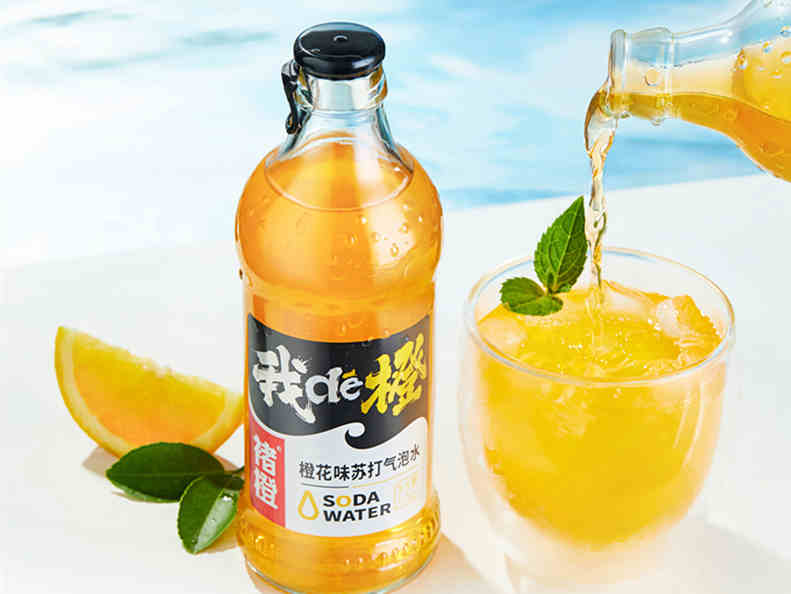 NFC果汁之后,褚橙又要做气泡水了!