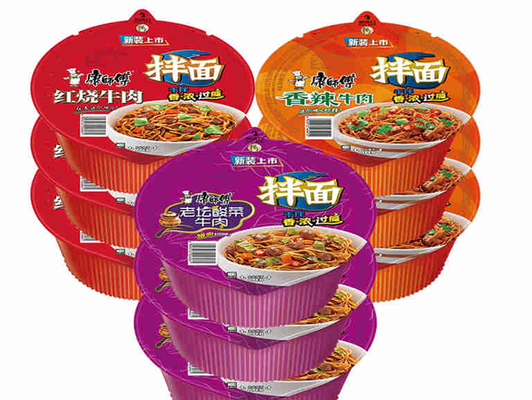 康师傅、统一方便面业绩下滑,净利润下降, 康师傅盈利靠饮料