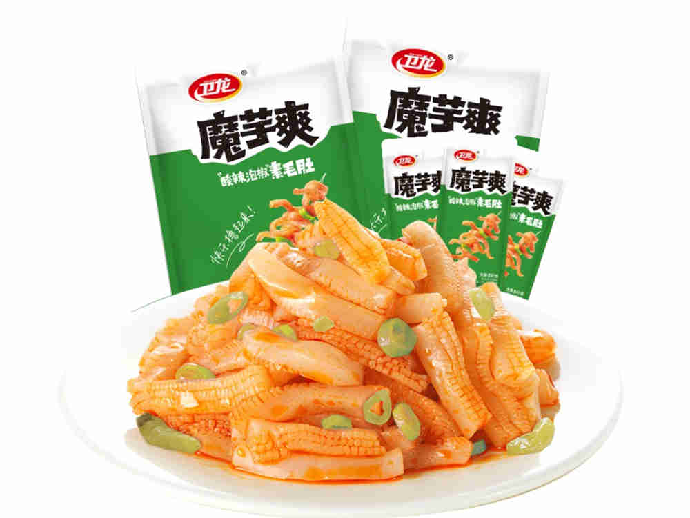 健康饮食追求造就爆款卫龙等魔芋食品?