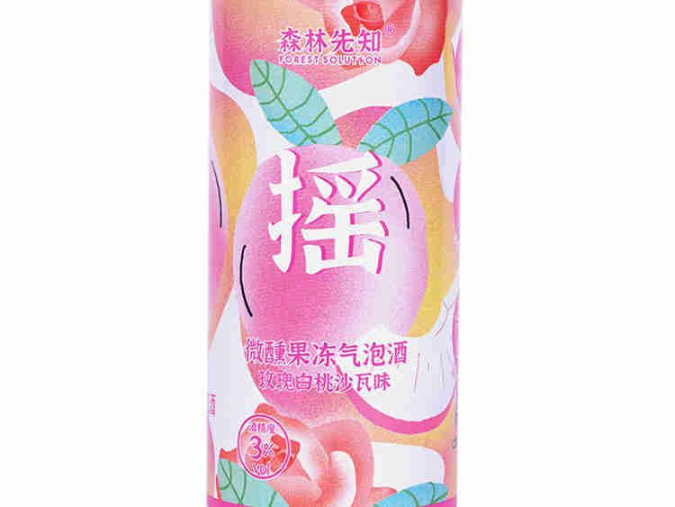 森林先知首创的果冻气泡酒工艺,逐渐向“健康”靠拢