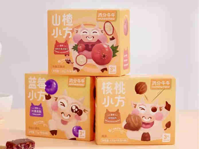 满分牛牛希望提供安全、天然、营养丰富的儿童零食,兼顾营养功能与好吃口感