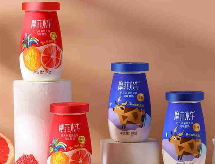浓缩乳清蛋白 市场应用：来思尔摩菲水牛 酸奶