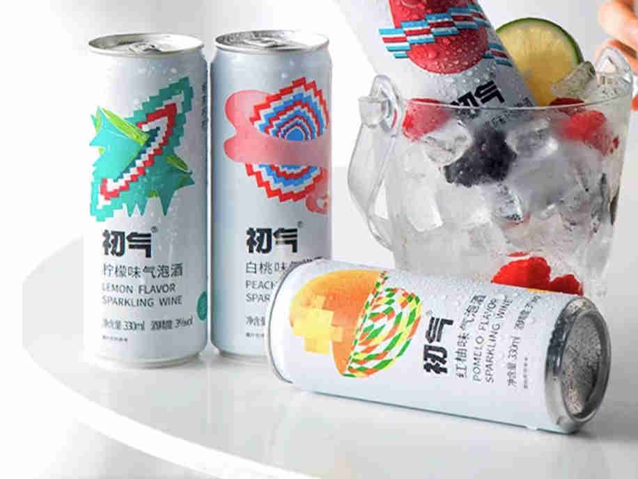 初气推出4种口味基酒,酒精度3%vol