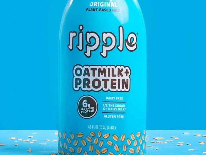 Ripple Foods上新添加蛋白质的燕麦奶