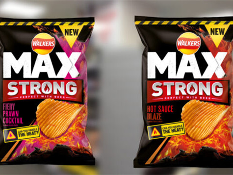 百事乐事Max Strong系列薯片上新 火辣鸡尾酒虾味和，主打低脂低盐