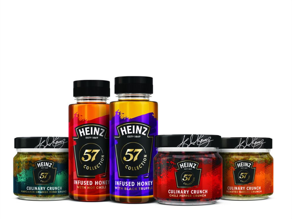 卡夫亨氏(Kraft Heinz) 上新全新亨氏57系列酱汁和涂抹酱