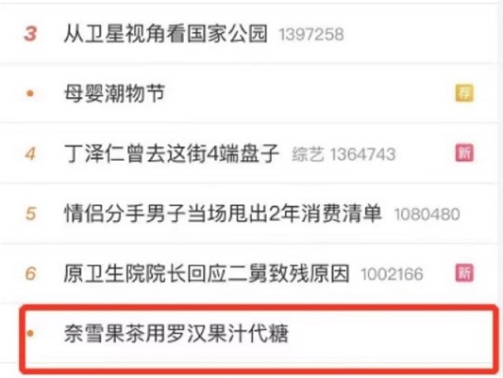 奈雪瓶装果茶引发行业关注,让 “罗汉果汁”代糖再次成为行业焦点