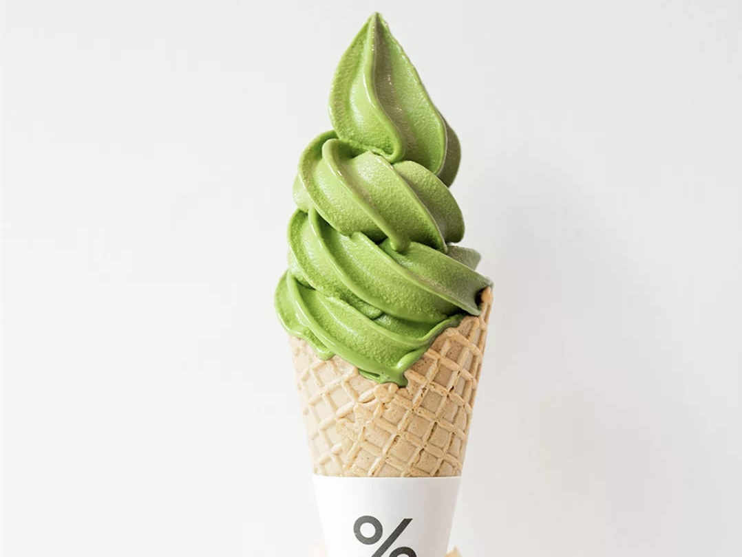 %Arabica 上新品:抹茶软雪糕,入口即化,口感绵密,细腻回甘,风味浓郁