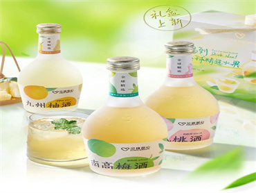 贝瑞甜心 上新礼盒装果酒新品:南高梅·酒、九州柚·酒、白凤桃·酒