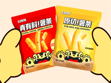 炸出来辣!王辣辣 上新两款新品:原切!薯条、真有料