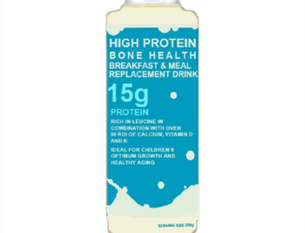 哥兰比亚  浓缩乳清蛋白 市场应用：高蛋白骨骼健康早餐奶