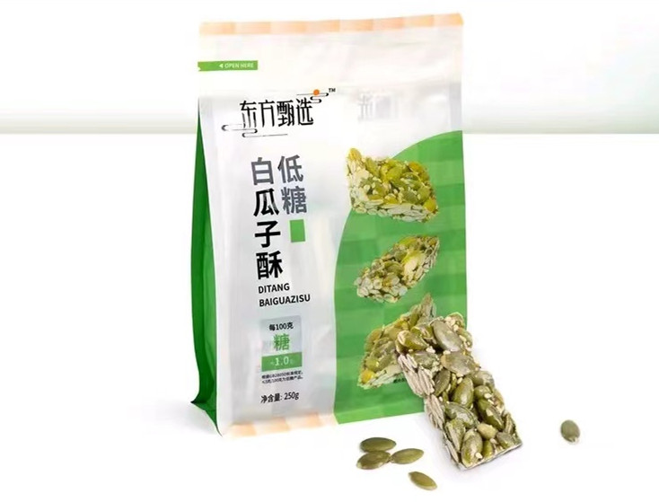 异麦芽酮糖醇 市场应用：东方甄选 低糖白瓜子酥