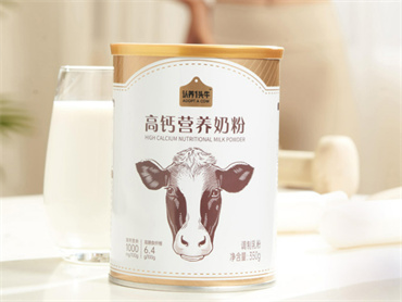 认养一头牛上新品:高钙营养奶粉,高钙、高膳食纤维、高蛋白质