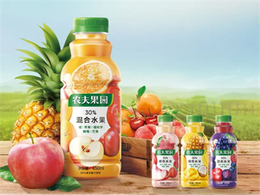 农夫果园焕新升级,更现代的设计语音,更具自然活力