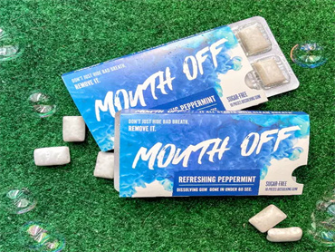 聚焦口腔健康,Mouth Off上新一款薄荷口味的溶解口香糖