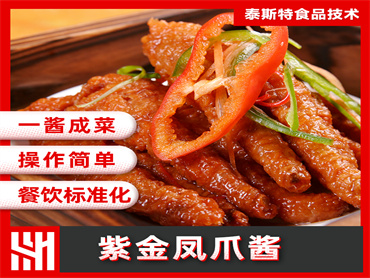 泰斯特  紫金凤爪酱风味提升解决方案