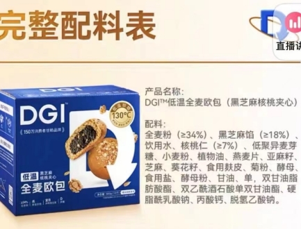 菊粉市场应用：DGI 低温全麦欧包