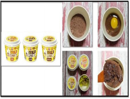 韩国食品创新应用：Custom Food 80J冷溶植脂末应用在即食食品-米蛋糕