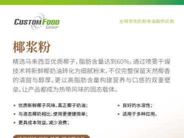 Custom Food 椰浆粉