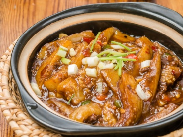 泰斯特 黑鸭膏 应用在 黑鸭茄子煲
