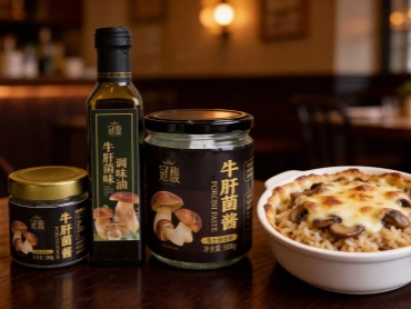 备战 FHC 上海环球食品展｜泰斯特牛肝菌酱，拓宽西餐料理创作边界